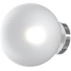 TopLight ECLIPSE APPLIQUE CROMO 1 LUCE ATTACCO G9 VETRO BIANCO FOG