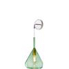 TopLight APPLIQUE CROMO 1 LUCE VETRO VERDE 1177CR-A-VE