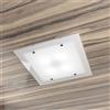 TopLight BRICK PLAFONIERA 50X50 CM. 4 LUCI 1122-50