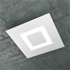 TopLight CARPET PLAFONIERA 40X40 4 LUCI ATTACCO 2G11 BIANCO