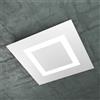 TopLight CARPET PLAFONIERA 50X50 4 LUCI ATTACCO 2G11 BIANCO