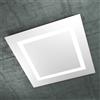 TopLight CARPET PLAFONIERA 70X70 4 LUCI ATTACCO 2G11 BIANCO