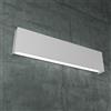 TopLight CARPET APPLIQUE 50 CM 2 LUCI ATTACCO 2G11 GRIGIO