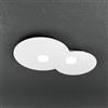 TopLight CLOUD PLAFONIERA 2 LUCI BIANCO 1128-PL2 R-BI