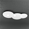 TopLight CLOUD PLAFONIERA 3 LUCI BIANCO 1128-PL3 R-BI
