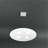 TopLight CLOUD SOSPENSIONE 4 LUCI TONDA BIANCO 1128-S4 T-BI