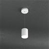 TopLight CLOUD SOSPENSIONE TUBO H.10 1 LUCE BIANCO 1128-S10-BI