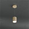 TopLight CLOUD SOSPENSIONE TUBO H.10 1 LUCE SABBIA 1128-S10-SA