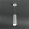 TopLight CLOUD SOSPENSIONE TUBO H.25 1 LUCE GRIGIO 1128-S25-GR