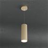 TopLight CLOUD SOSPENSIONE TUBO H.25 1 LUCE SABBIA 1128-S25-SA