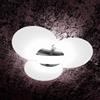 TopLight CLOVER APPLIQUE-PLAFONIERA D.100 CM 6 LUCI CROMO 1114-100-CR