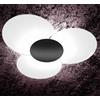 TopLight CLOVER APPLIQUE-PLAFONIERA D.100 CM 6 LUCI GRIGIO ANTRACITE 1114-100-GA