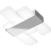 TopLight FLIGHT APPLIQUE-PLAFONIERA PICCOLA SILVER CCT 1180-35-SI