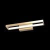 TopLight FOUR SQUARES APPLIQUE PICCOLO GOLD LED 3000-4000K 1413LM 20W