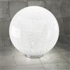TopLight GLITTER LAMPADA DA TAVOLO D40 CM 1 LUCE ATTACCO E27 IN VETRO EFFETTO BRILLANTE