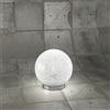 TopLight GLITTER PORTATILE D20 CM 1 LUCE ATTACCO E14 IN VETRO EFFETTO BRILLANTE