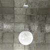 TopLight GLITTER SOSPENSIONE 1 LUCE ATTACCO E14 IN VETRO EFFETTO BRILLANTE D20 CM
