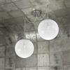 TopLight GLITTER SOSPENSIONE 2 LUCI D.25 CM. 1135-S2-25