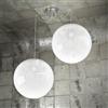 TopLight GLITTER SOSPENSIONE 2 LUCI D.40 CM. 1135-S2-40