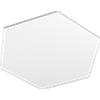 TopLight HEXAGON APPLIQUE-PLAFONIERA DECORATIVO BIANCO 1142-1D-BI