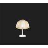 TopLight LUMETTO BIANCO VETRO ALPHA AMBRA 1176BI-P ALPHA-AM