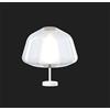 TopLight LUMETTO BIANCO VETRO ALPHA TRASPARENTE 1176BI-P ALPHA-TR