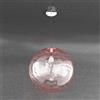 TopLight MOON SOSPENSIONE 1 LUCE ATTACCO E27 D40 CM VETRO TRASPARENTE E ROSSO