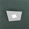 TopLight NOTE APPLIQUE-PLAFONIERA 1 LUCE GRIGIO 1140-1-GR