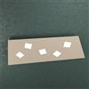 TopLight NOTE APPLIQUE PLAFONIERA 5 LUCI ATTACCO GX53 SABBIA