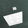 TopLight NOTE SOSPENSIONE 4 LUCI ATTACCO GX53 BIANCO