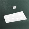 TopLight NOTE SOSPENSIONE 7+4 LUCI ATTACCO GX53 BIEMISSIONE BIANCO