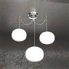 TopLight SOFT SOSPENSIONE D.18 CM. 3 LUCI 1092-S3-18