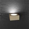TopLight PLATE APPLIQUE 1 LUCI MONOEMISSIONE SABBIA 1129-AP-SA