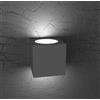 TopLight PLATE APPLIQUE 2 LUCI BIEMISSIONE GRIGIO ANTRACITE 1129-AG-GA