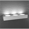 TopLight PLATE APPLIQUE 3 LUCI MONOEMISSIONE GRIGIO 1129-A3-GR