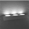 TopLight PLATE APPLIQUE 3 LUCI MONOEMISSIONE GRIGIO ANTRACITE 1129-A3-GA