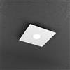 TopLight PLATE PLAFONIERA 1 LUCE BIANCO 1129-PL1-BI