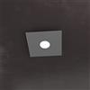 TopLight PLATE PLAFONIERA 1 LUCE GRIGIO ANTRACITE 1129-PL1-GA