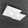 TopLight PLATE PLAFONIERA 2 LUCI BIANCO 1129-PL2 R-BI