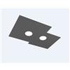 TopLight PLATE PLAFONIERA 2 LUCI GRIGIO ANTRACITE 1129-PL2 R-GA