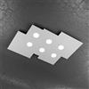 TopLight PLATE PLAFONIERA 6 LUCI GRIGIO 1129-PL6 R-GR