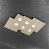 TopLight PLATE PLAFONIERA 6 LUCI SABBIA 1129-PL6 R-SA
