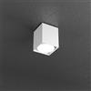 TopLight PLATE PLAFONIERA TUBO H.10 1 LUCE BIANCO 1129-PL10-BI