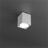 TopLight PLATE PLAFONIERA TUBO H.10 1 LUCE GRIGIO 1129-PL10-GR
