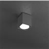 TopLight PLATE PLAFONIERA TUBO H.10 1 LUCE GRIGIO ANTRACITE 1129-PL10-GA