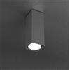 TopLight PLATE PLAFONIERA TUBO H.25 1 LUCE GRIGIO ANTRACITE 1129-PL25-GA