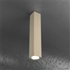 TopLight PLATE PLAFONIERA TUBO H.50 1 LUCE SABBIA 1129-PL50-SA