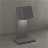 TopLight PLATE PORTATILE 1 LUCE GRIGIO ANTRACITE 1129-P-GA