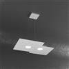 TopLight PLATE SOSPENSIONE 2 LUCI GRIGIO 1129-S2 R-GR