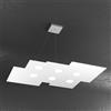 TopLight PLATE SOSPENSIONE 6 LUCI BIANCO 1129-S6 R-BI